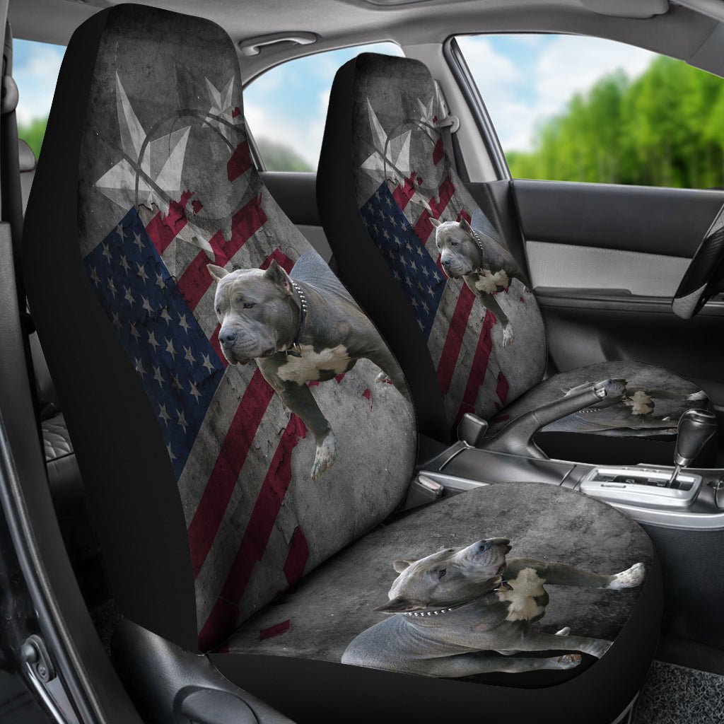 Pitt Bull Universal Car Seat Cover - w/ Free Shipping! - Best Friends Art