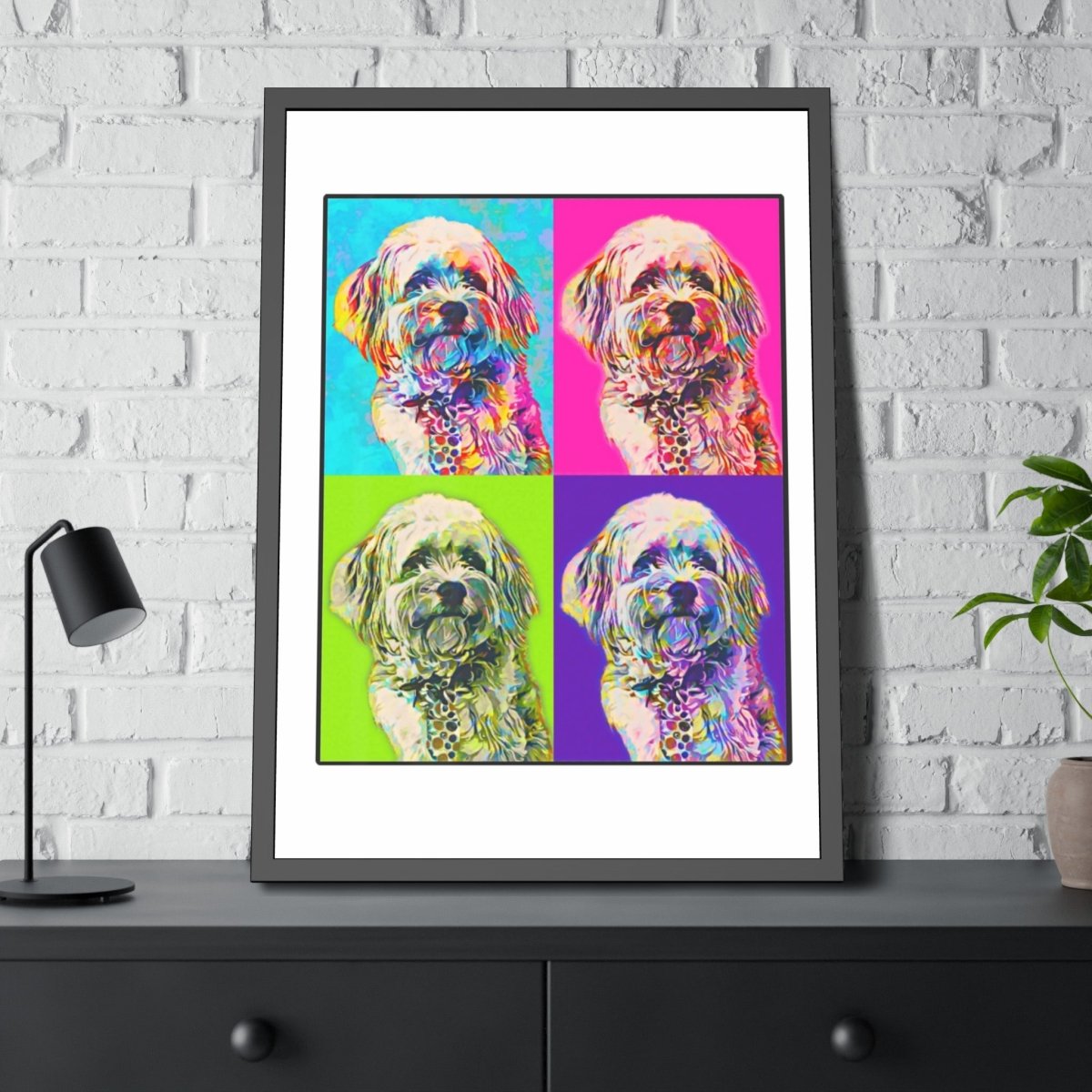 Custom Framed Dog Portrait (In Time For Xmas!) - Best Friends Art