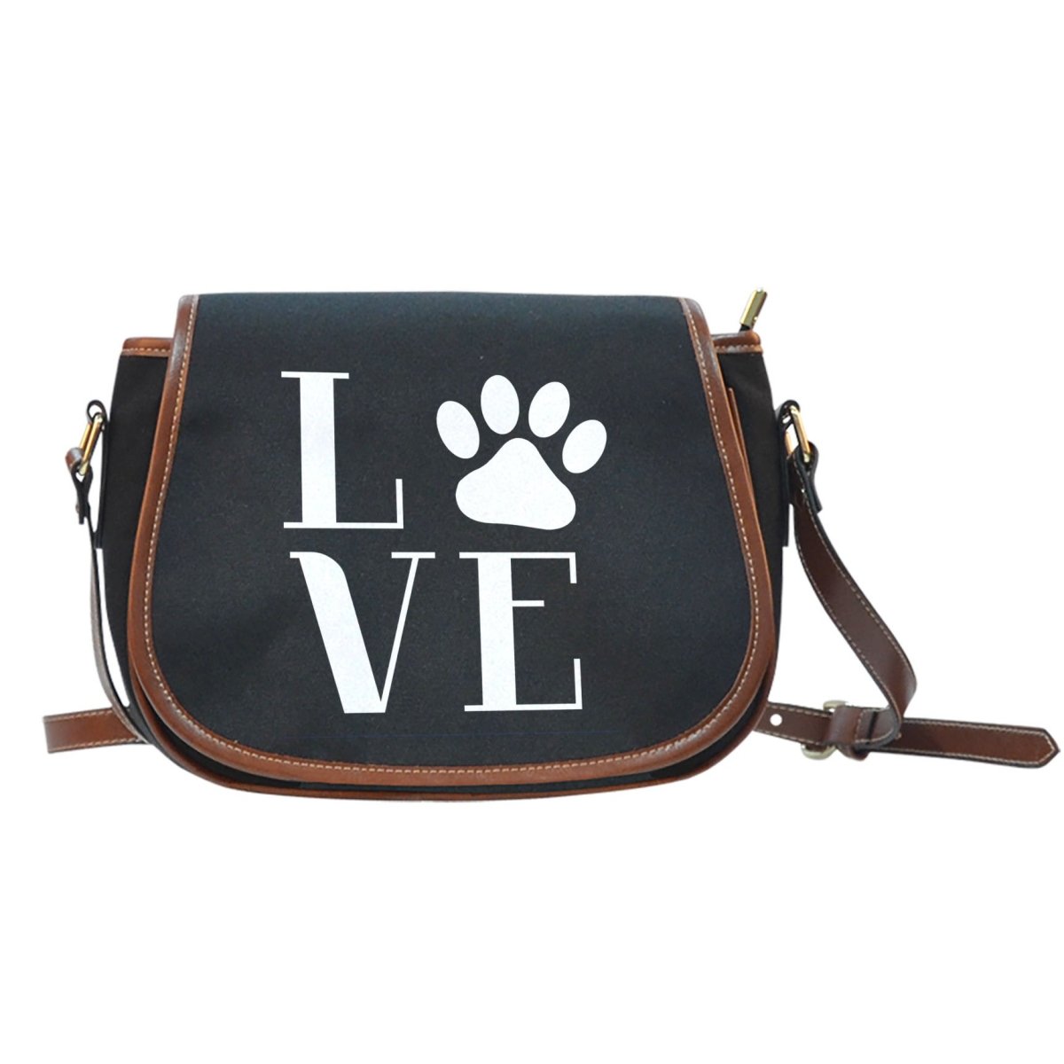 NP Love Dogs Saddle Bag - Best Friends Art