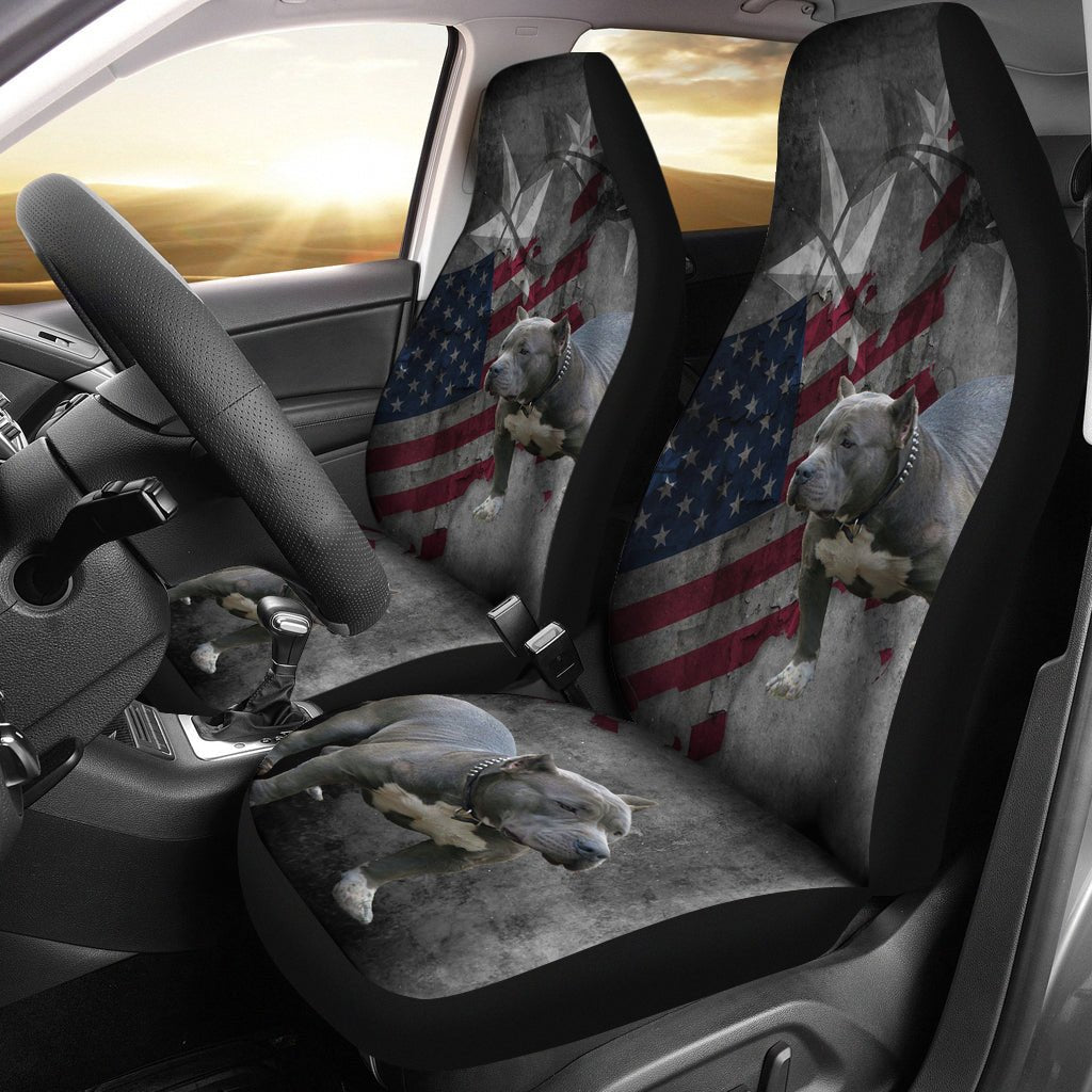 Pitt Bull Universal Car Seat Cover - w/ Free Shipping! - Best Friends Art